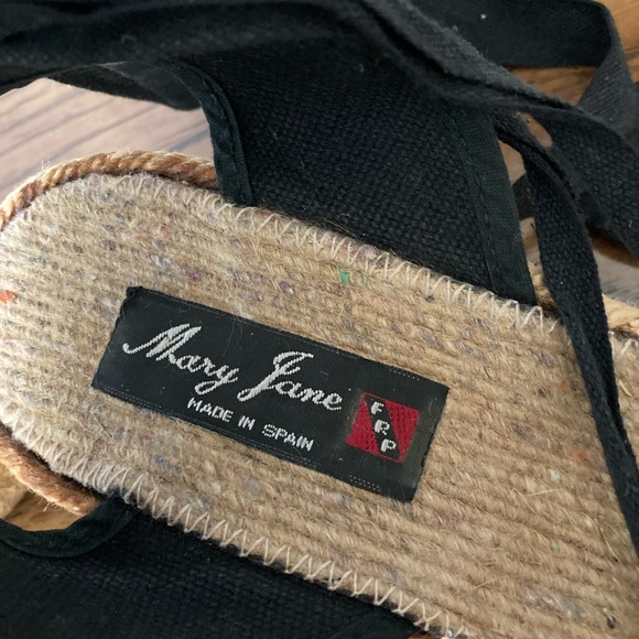 Espadrilles black platform - Picture 2 of 8